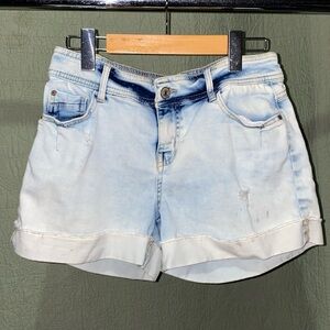 EIGHTYTWO ARDENE SHORTIE Light Blue Denim Jean Shorts, (Size 07) ~6463-001